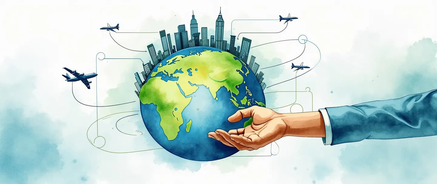 O que é negócio global?