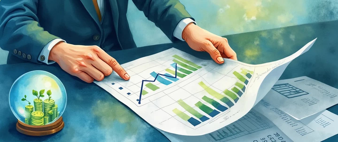 O que é relatório de previsões financeiras?