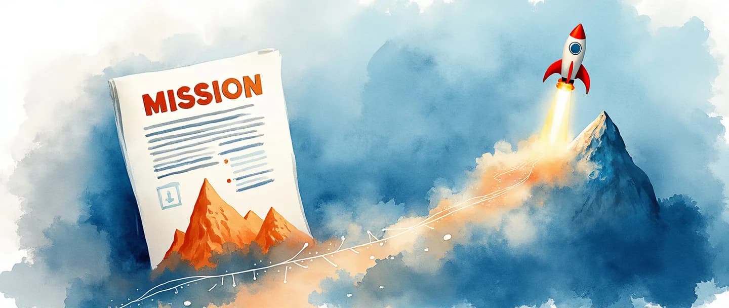 O que é declaração de missão?