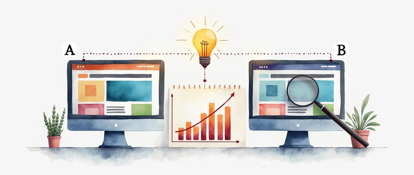 O que é sistema de testes A/B?
