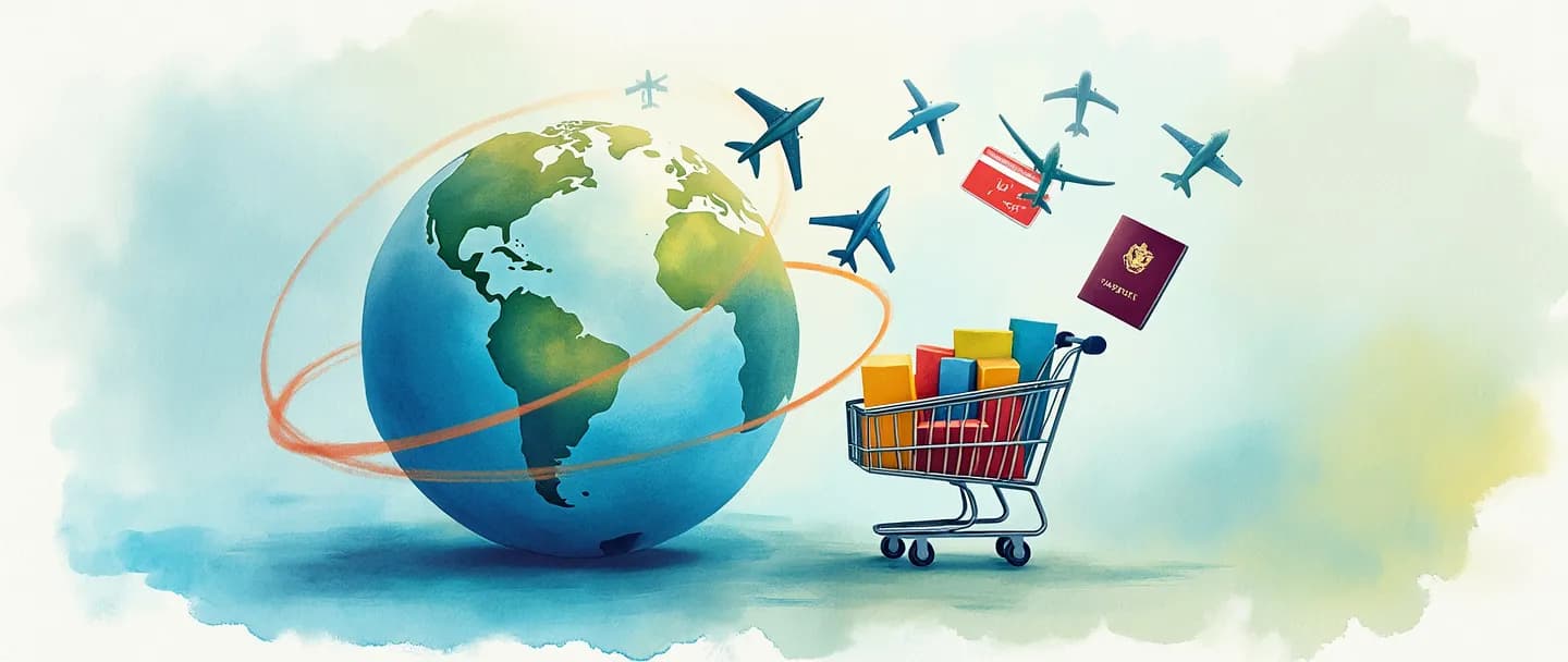 O que é compras internacionais?