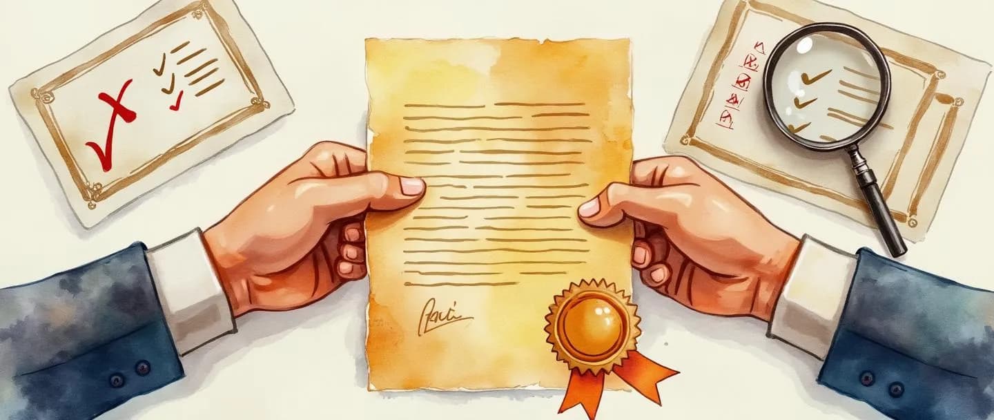 O que é qualificação de contratos?