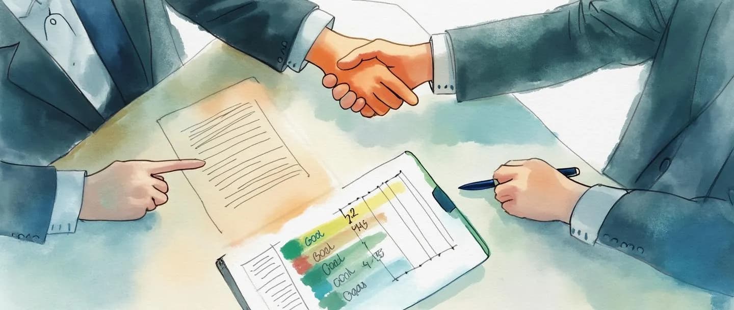 O que é negociação de metas?