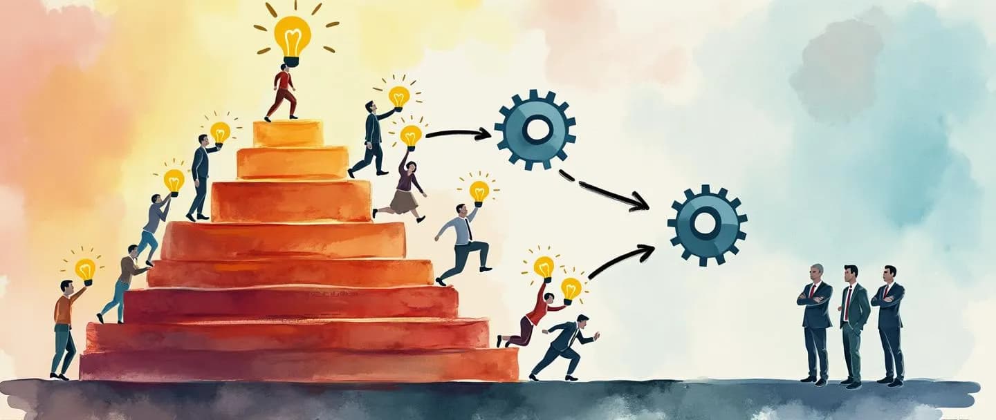 O que é gestão bottom-up?