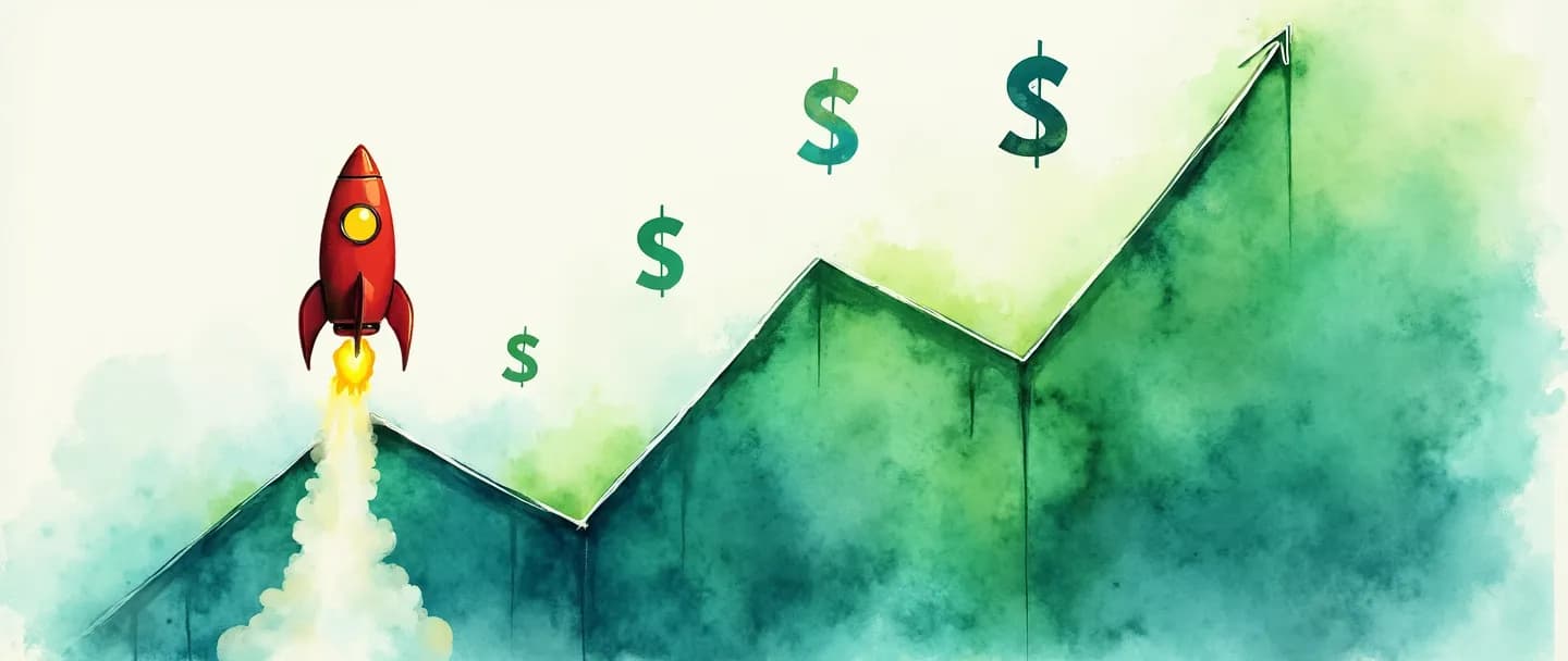 O que é taxa de crescimento de vendas?