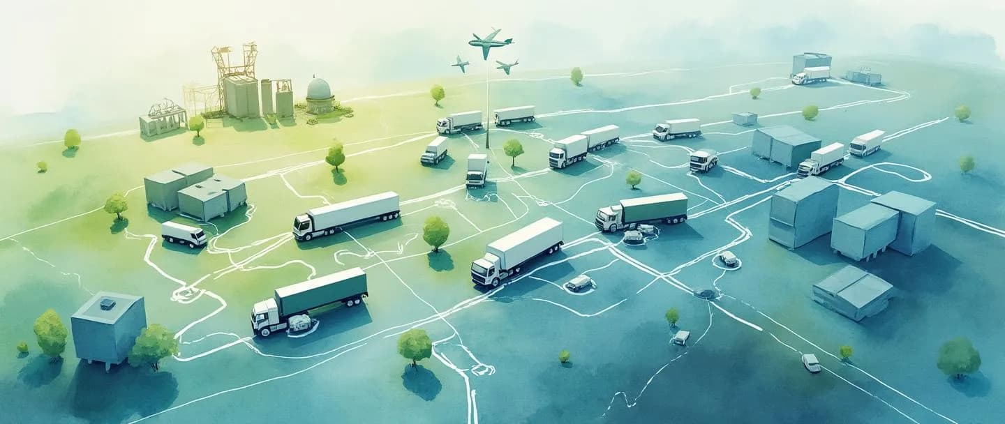 O que é infraestrutura logística?