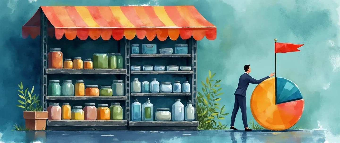 O que é ocupação de mercado?