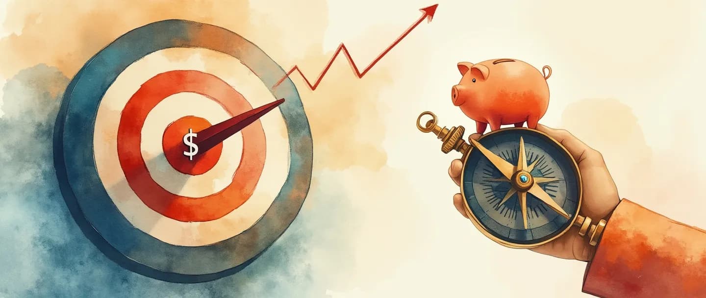 O que é objetivos de controle financeiro?