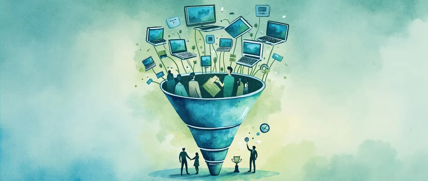 O que é web sales funnel?