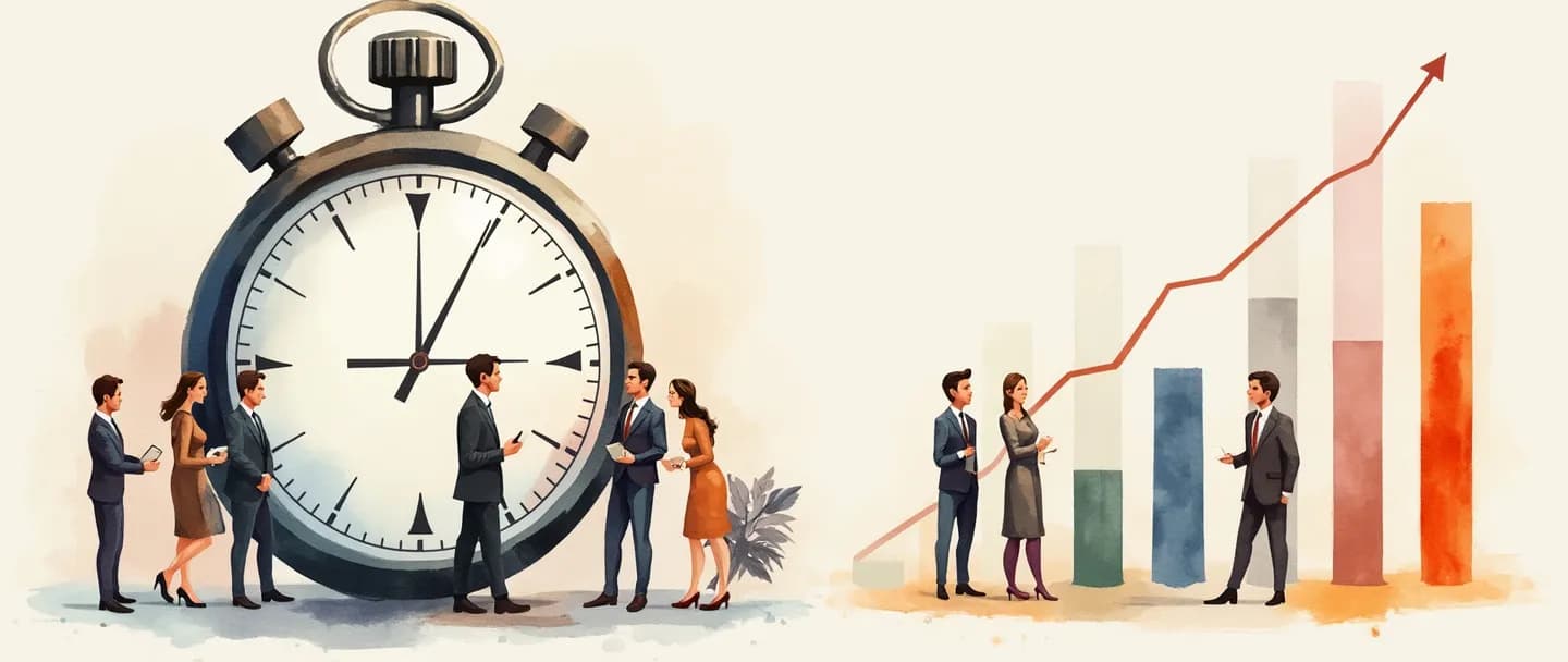 O que é taxa de tempo de atendimento?