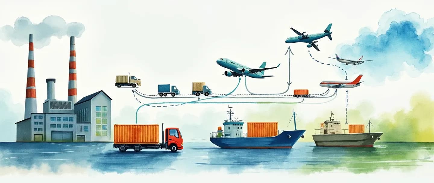 O que é fluxo logístico?