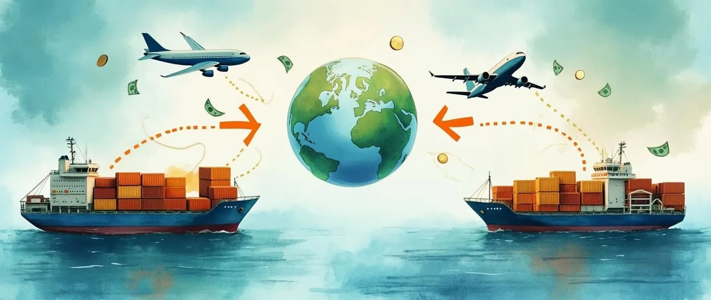 O que é fluxo comercial?