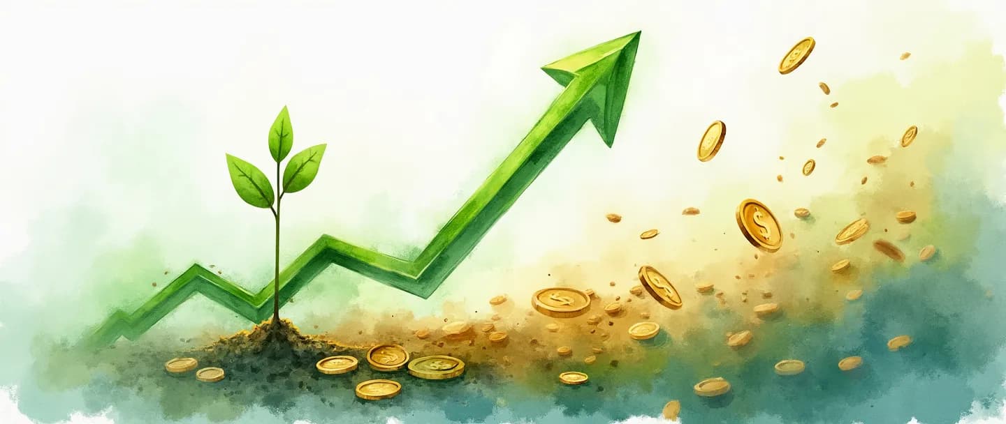 O que é valor de crescimento de vendas?