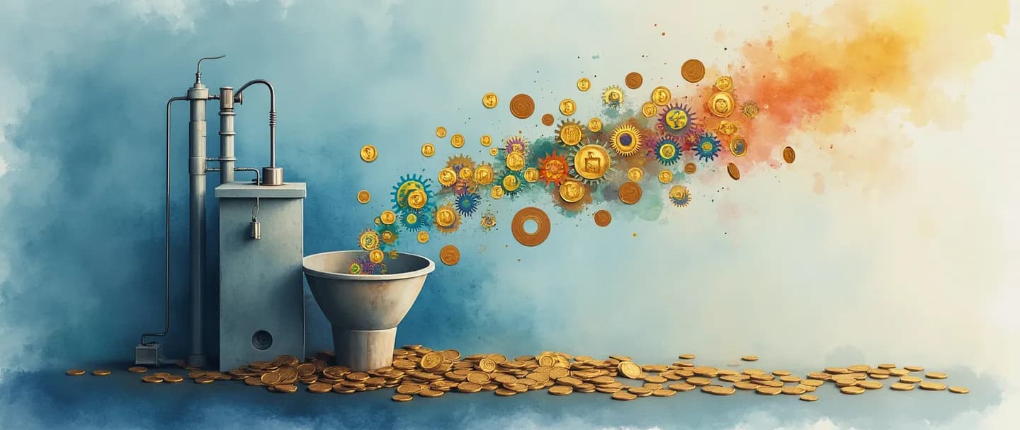 O que é taxa de absorção de custos?