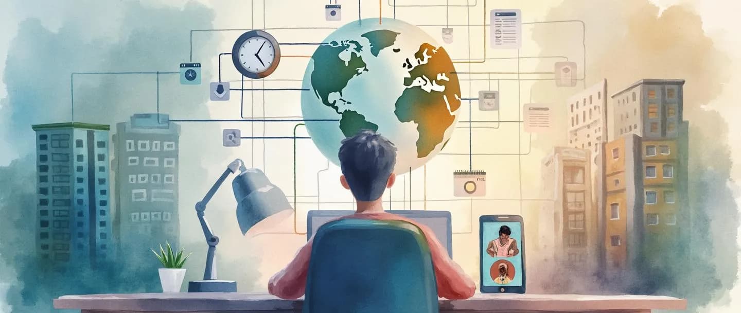 O que é jornada remota de trabalho?