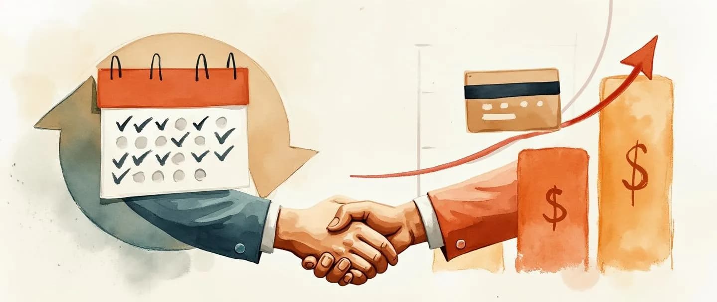 O que é número de vendas recorrentes?