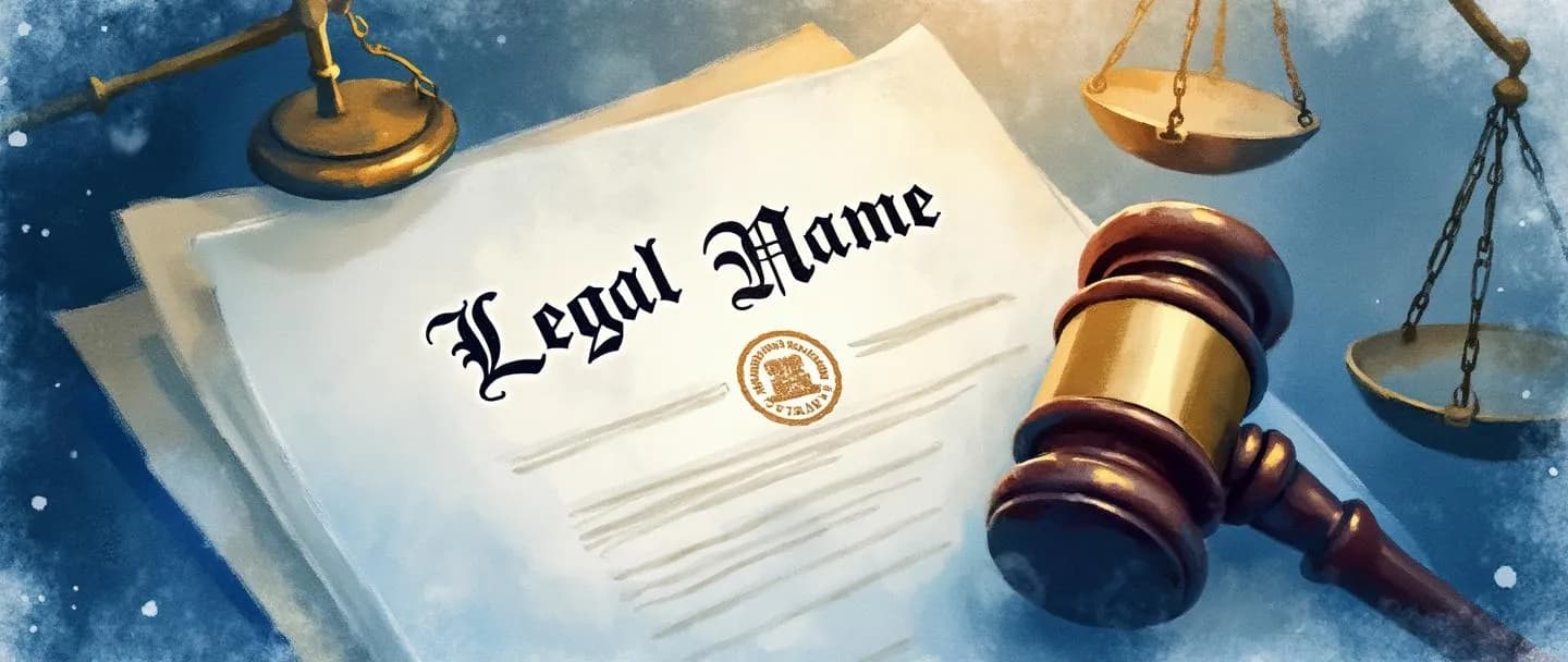 O que é nome jurídico da empresa?