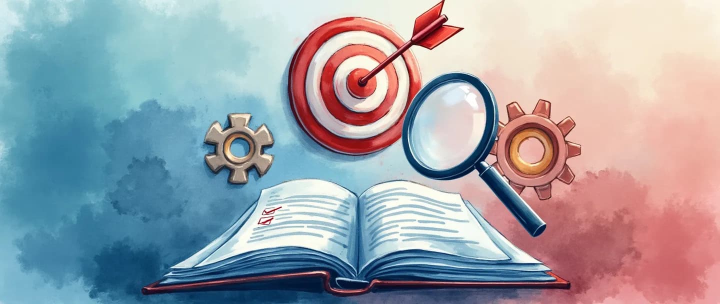 O que é objetivos de revisão de políticas internas?