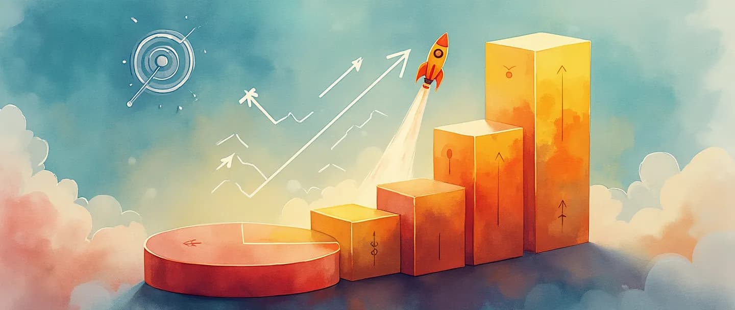 O que é objetivos de aumento de market share?