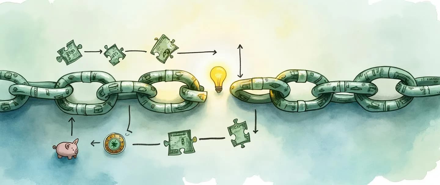 O que é quebra de processos financeiros?