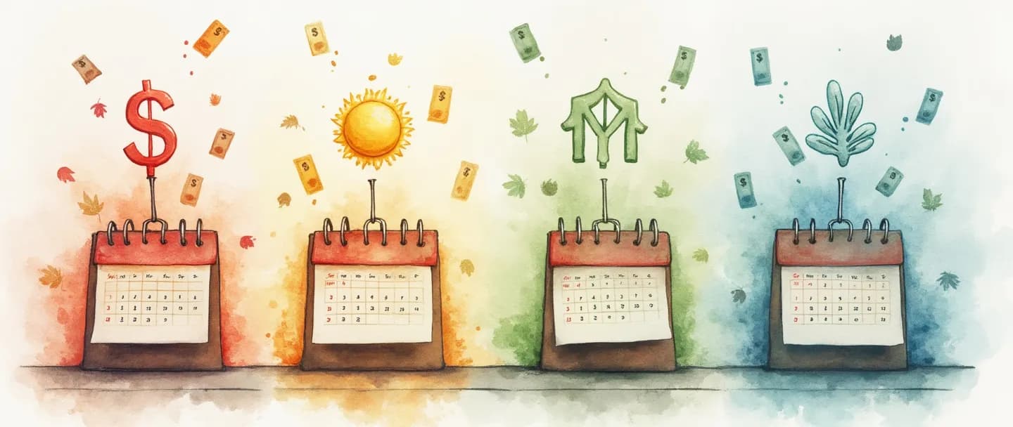 O que é sazonalidade de preços?