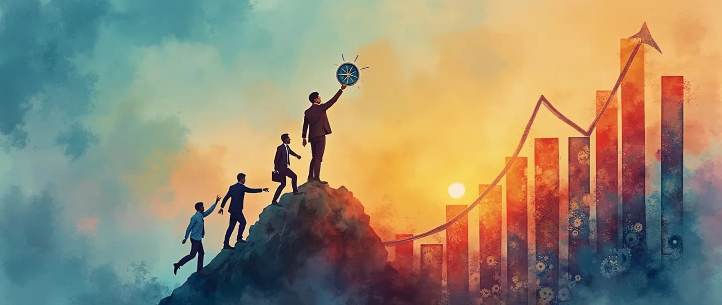 O que é liderança de desenvolvimento organizacional?