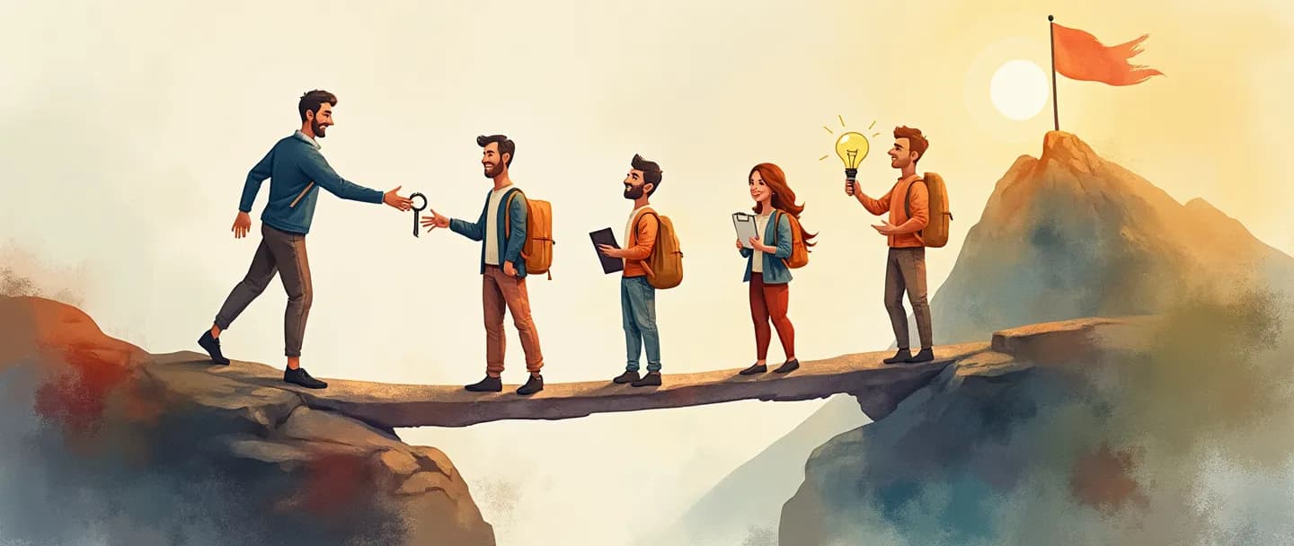 O que é liderança delegadora?