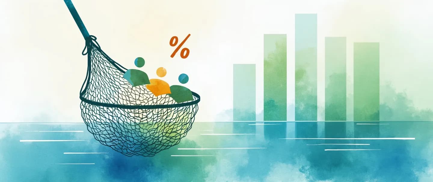 O que é taxa de captura de clientes?