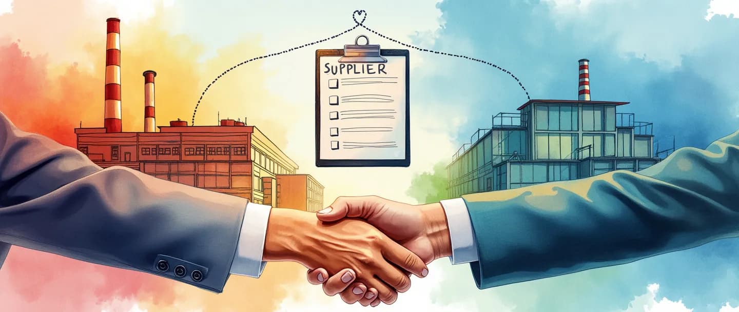 O que é relação de fornecedores?