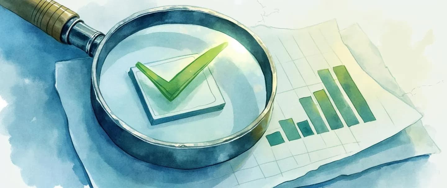 O que é verificação de resultados?